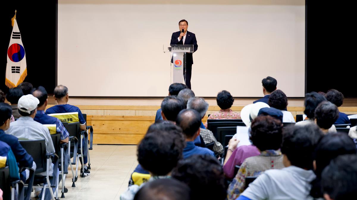 합천시니어클럽 사회서비스형 참여자 간담회