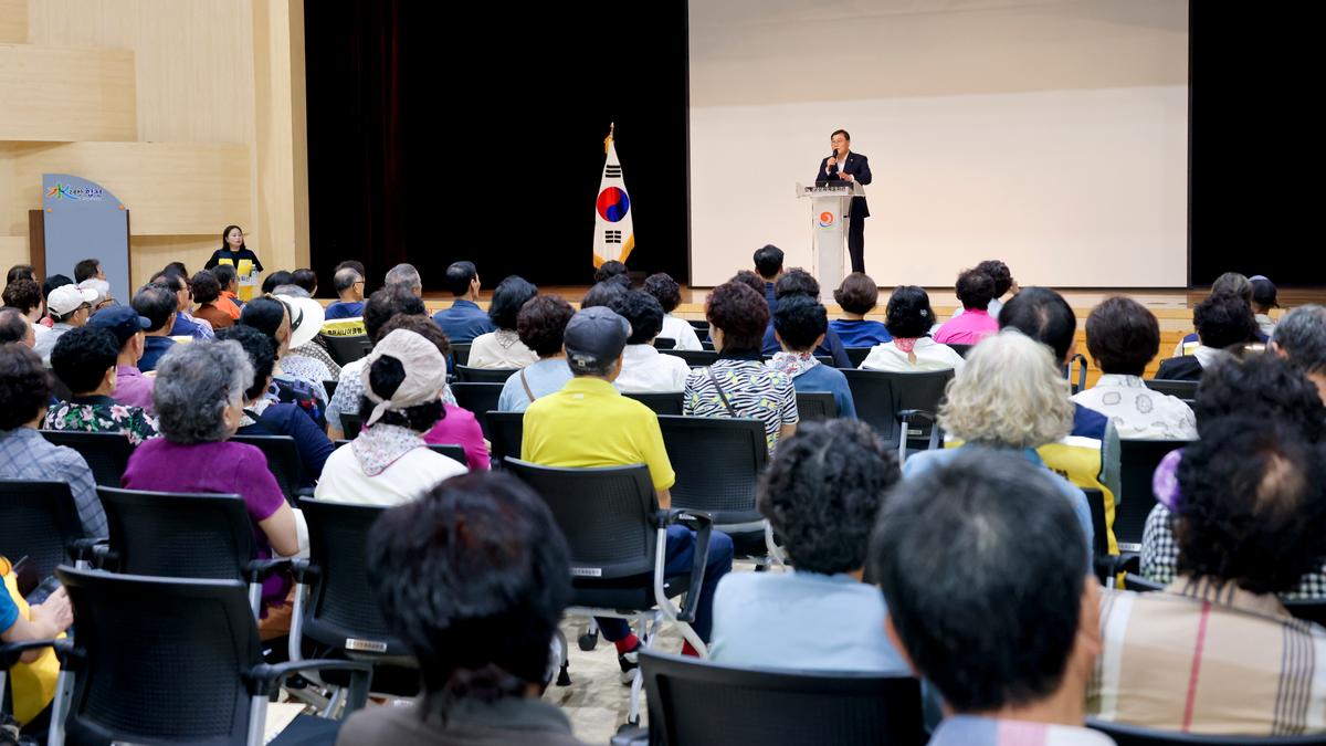 합천시니어클럽 사회서비스형 참여자 간담회