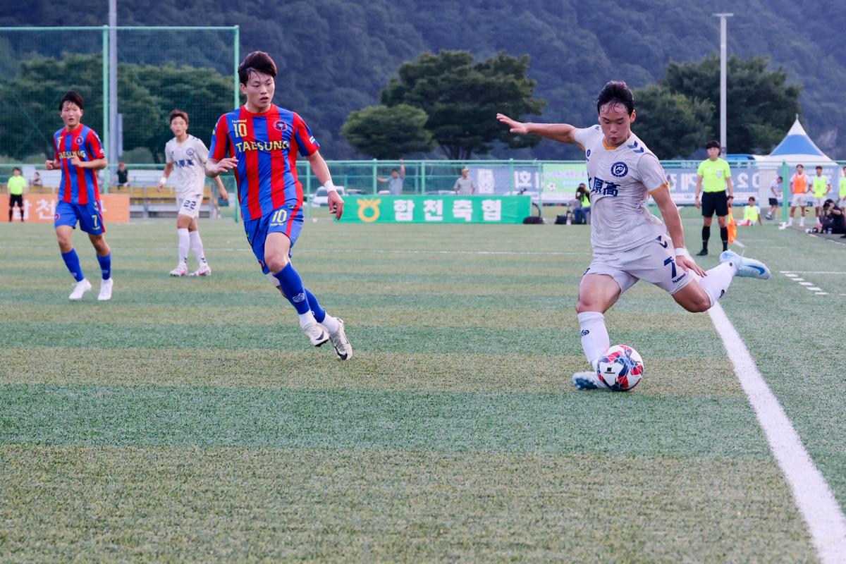 추계 전국고등축구대회 U17 유스컵 결승경기 관람 및 시상