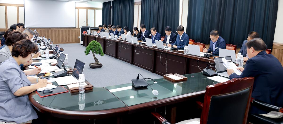 군수주재 간부회의