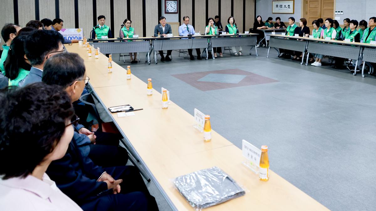 사상구-합천군 새마을문고 도농교류 도서나눔 전달식