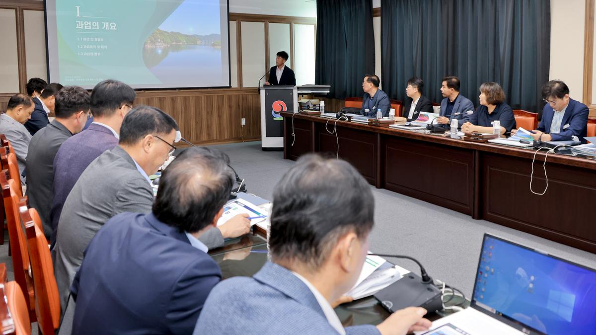 합천군 탄소중립·녹색생활 기본계획 수립 용역 중간보고회