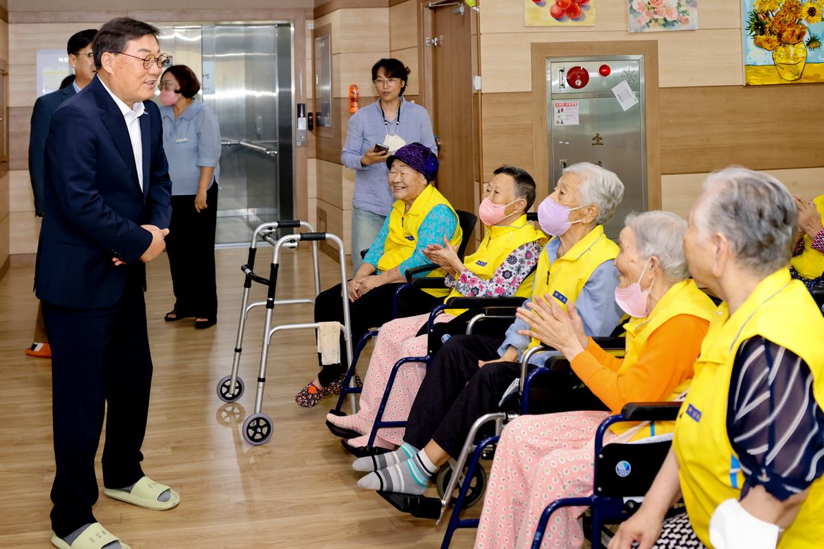 추석 명절맞이 사회복지시설 방문
