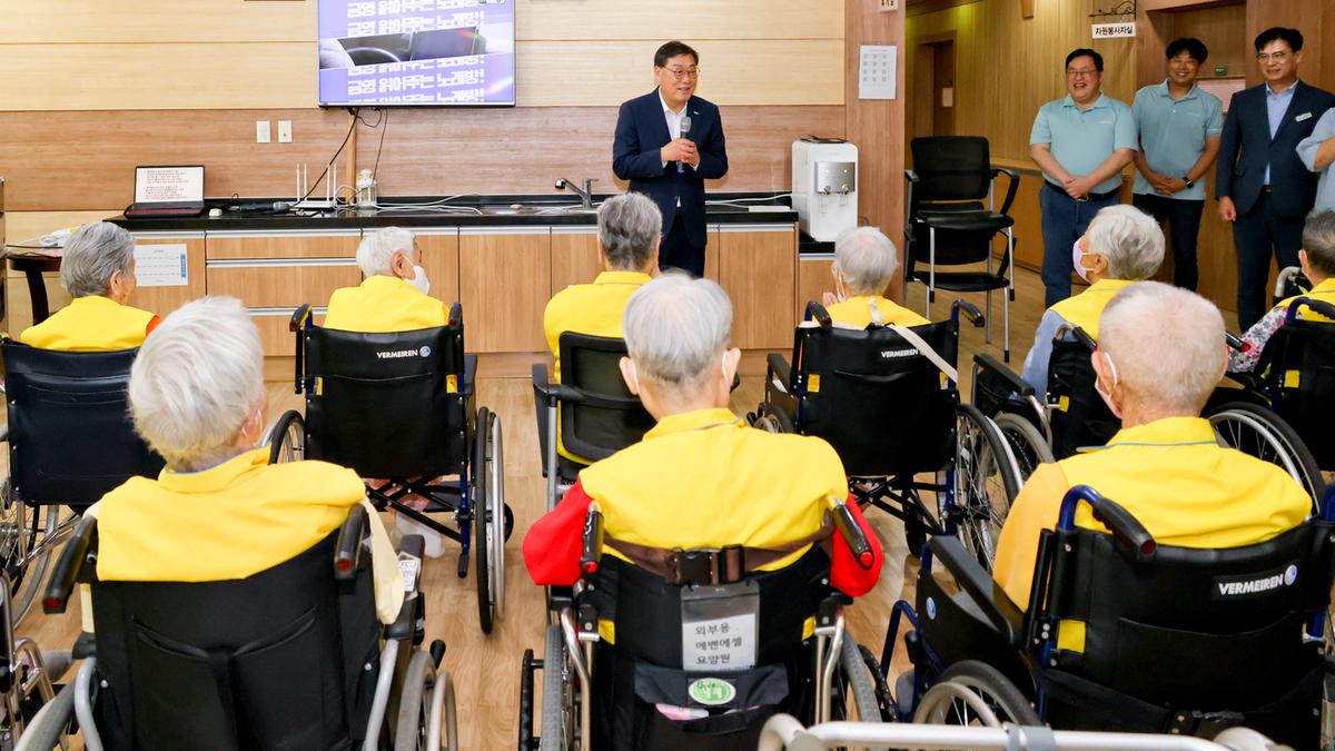추석 명절맞이 사회복지시설 방문
