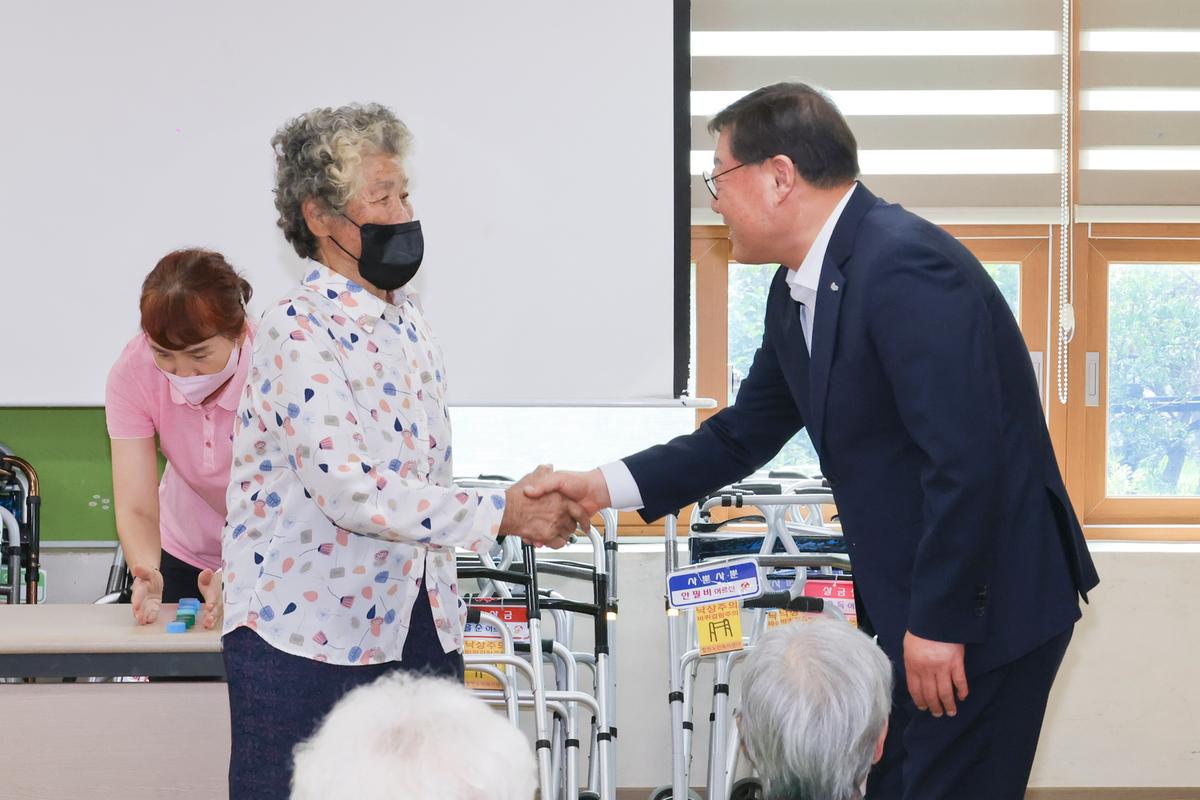 추석 명절맞이 사회복지시설 방문