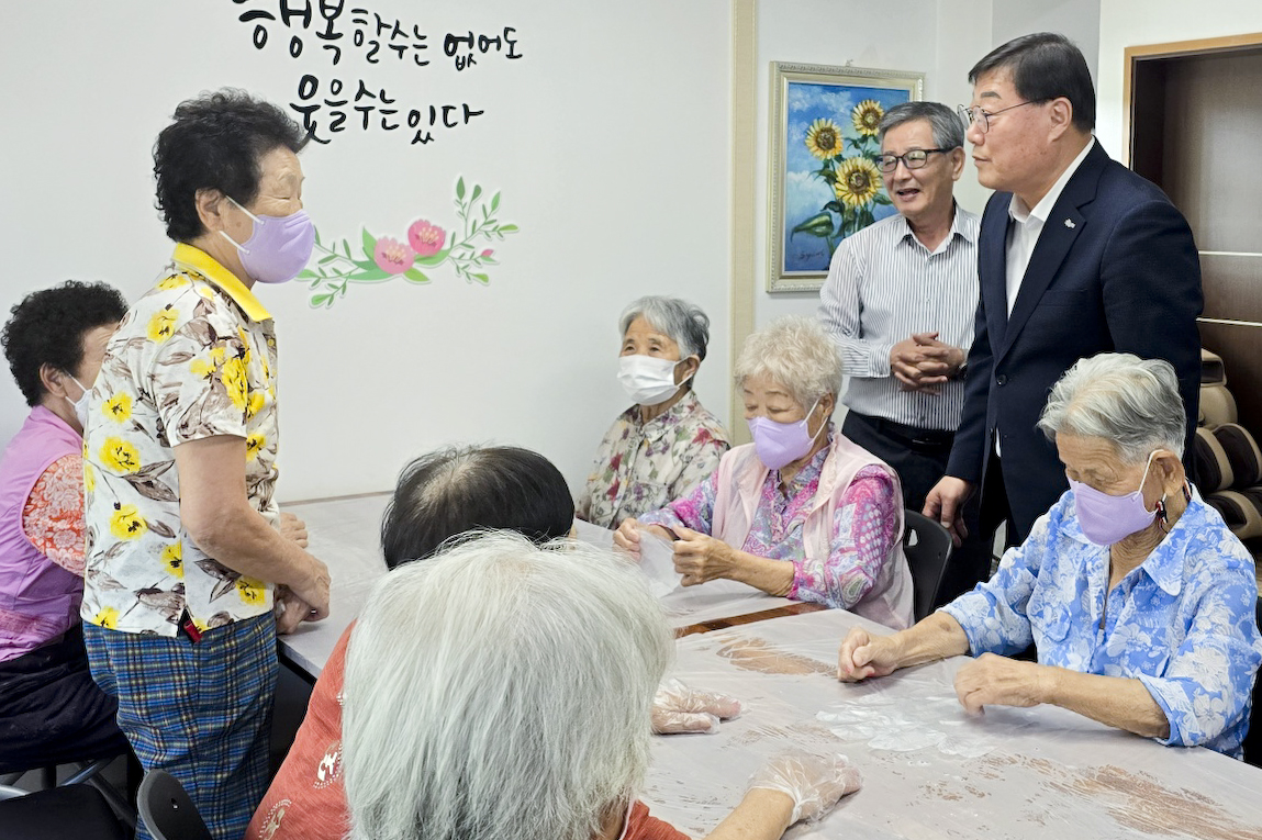 추석 명절맞이 사회복지시설 방문