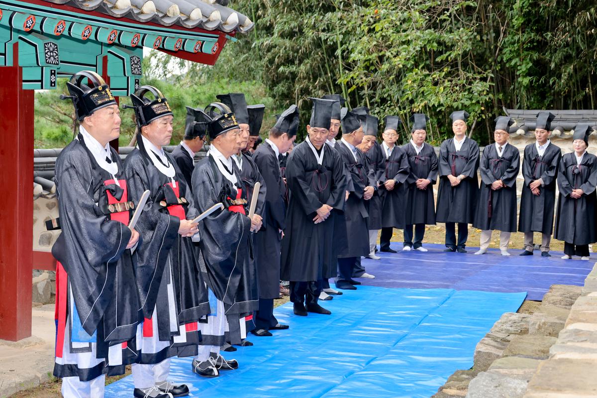 제40회 대야문화제 추모제