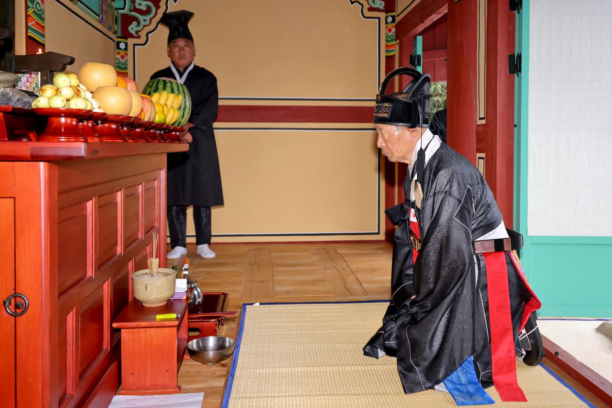 제40회 대야문화제 추모제