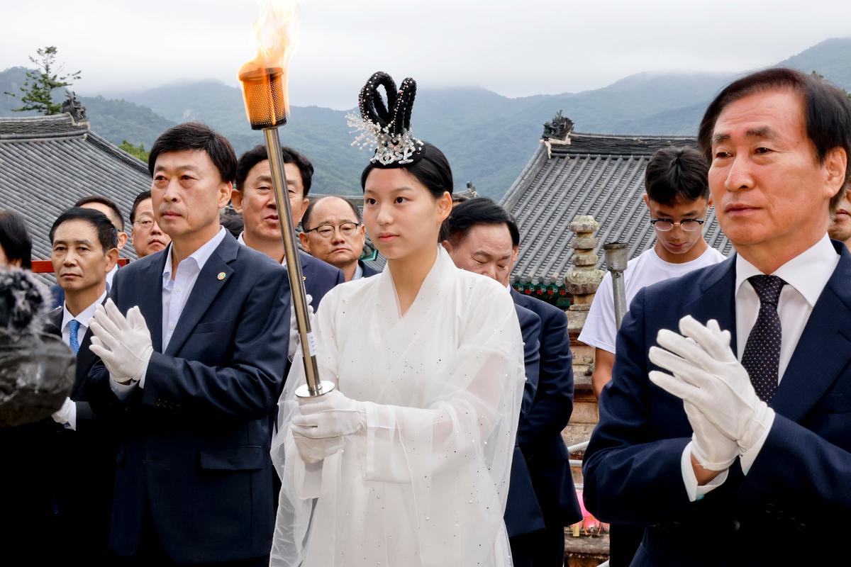 제40회 대야문화제 성화채화