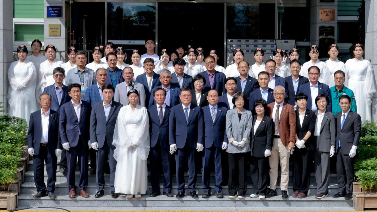 제40회 대야문화제 성화안치