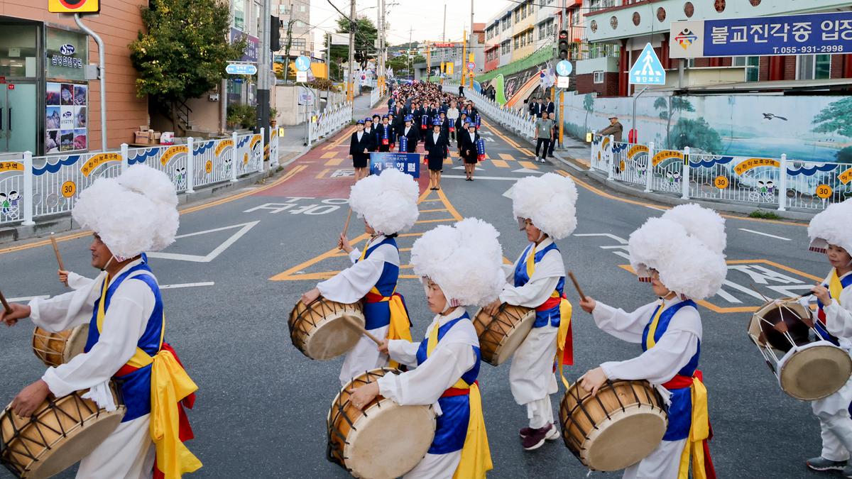 제40회 대야문화제 제등행렬