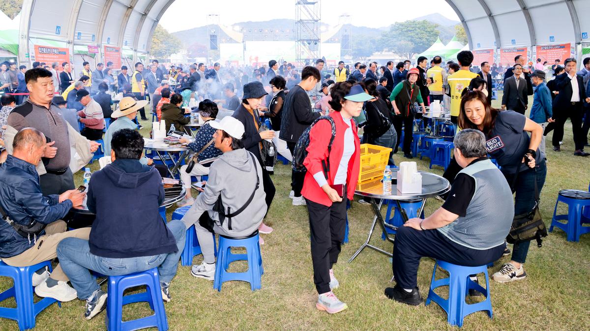 제2회 합천황토한우축제 개회식