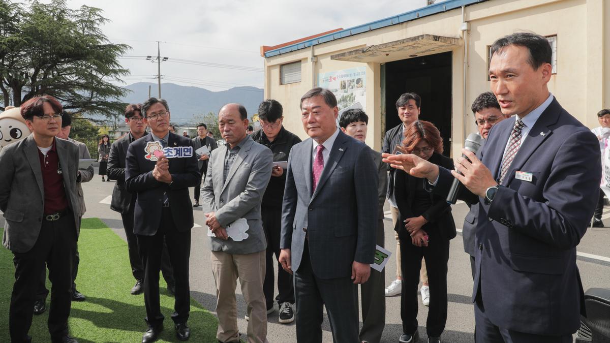 초계면 도시재생 신규공모 광역평가 현장실사