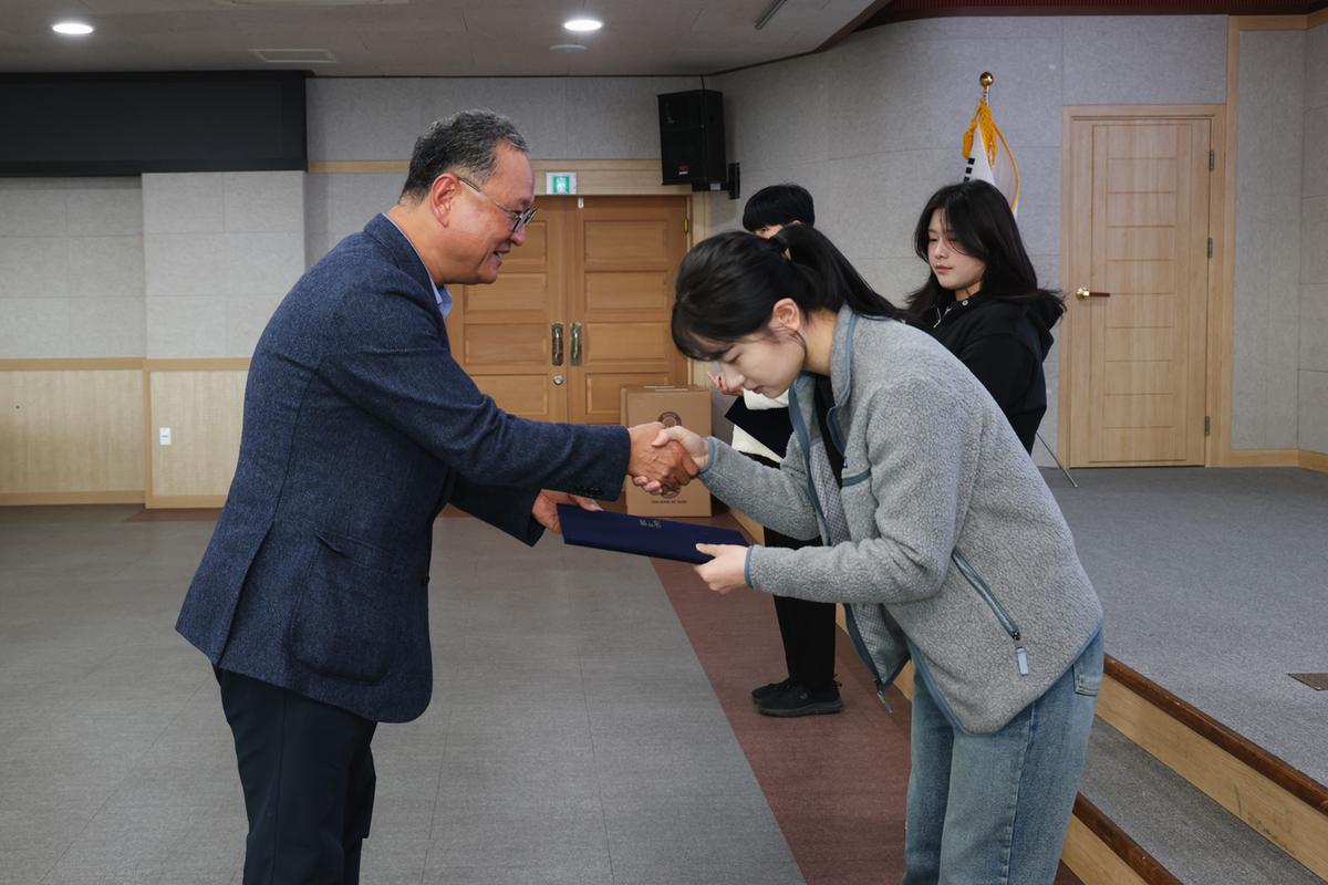 도암 이대봉재단 장학금 전달식