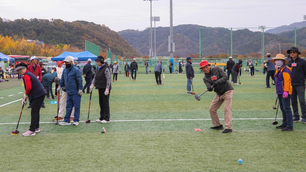 어르신 가족사랑 그라운드 골프대회