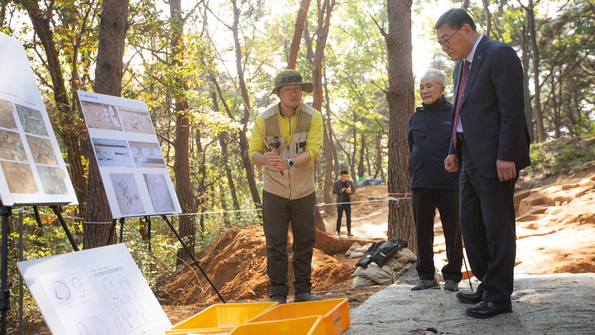 옥전고분군 발굴조사 현장방문
