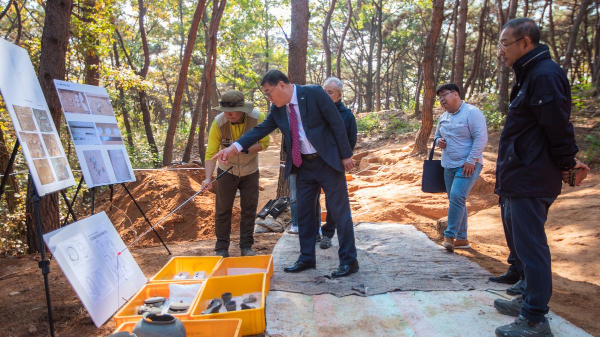 옥전고분군 발굴조사 현장방문