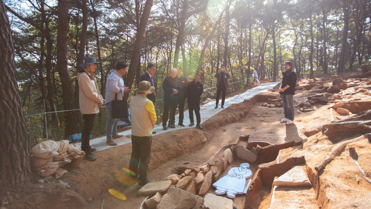 옥전고분군 발굴조사 현장방문
