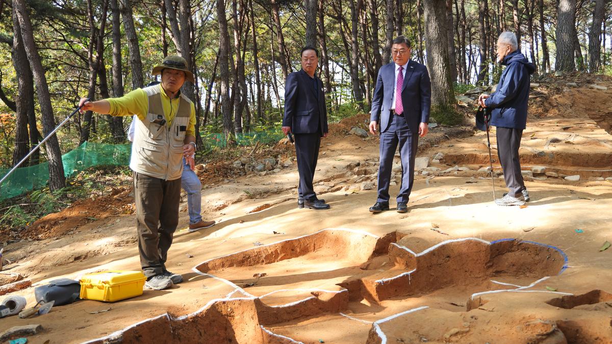 옥전고분군 발굴조사 현장방문