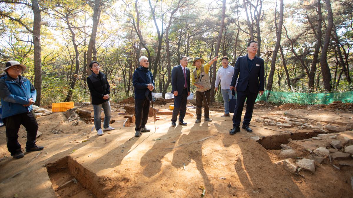 옥전고분군 발굴조사 현장방문