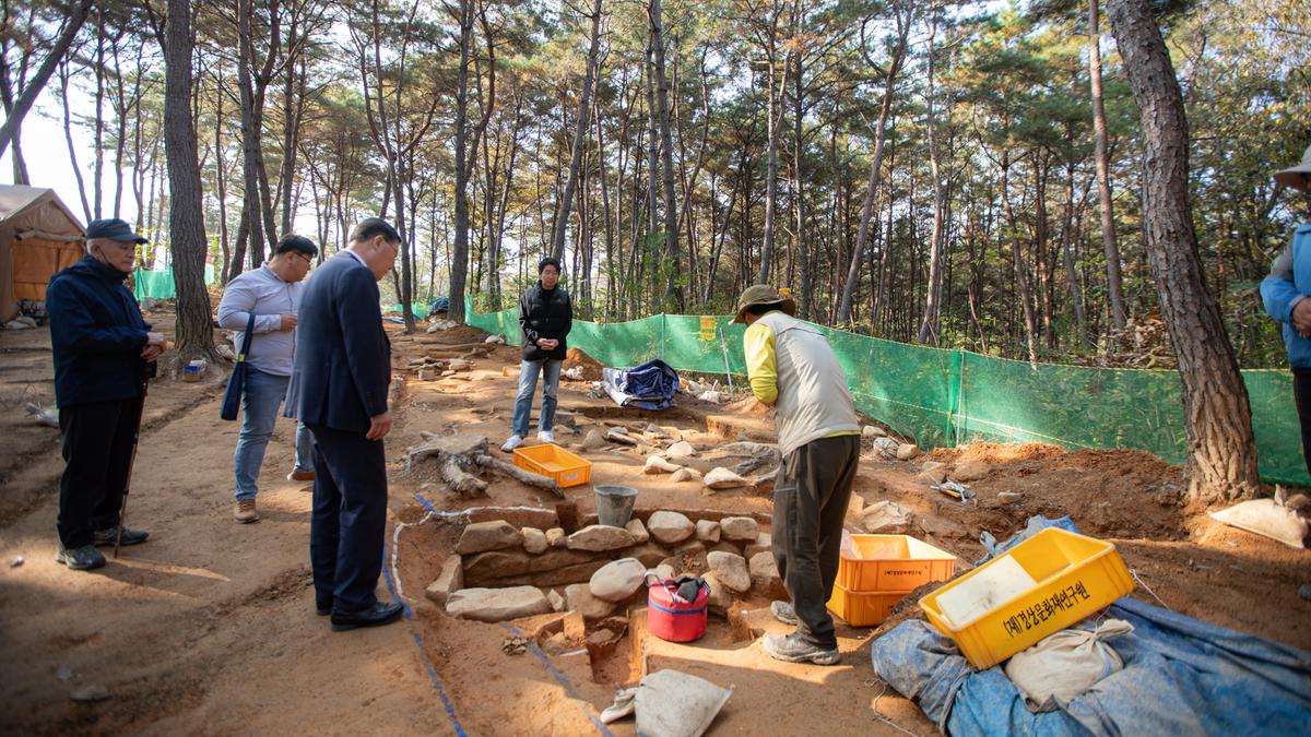 옥전고분군 발굴조사 현장방문