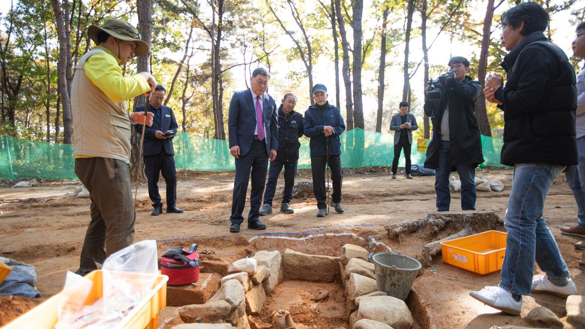 옥전고분군 발굴조사 현장방문