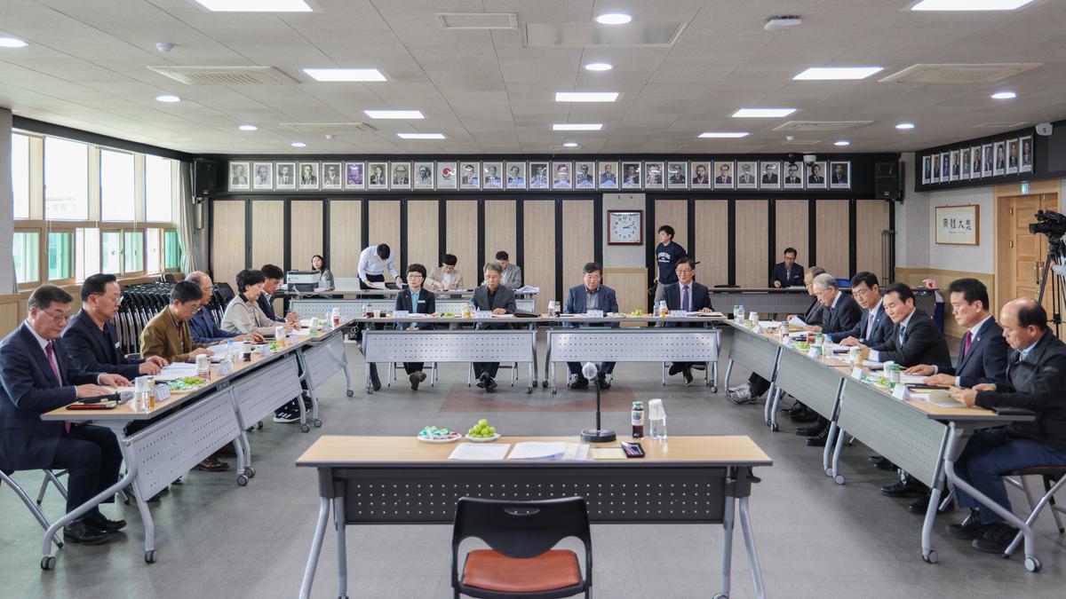 합천군 인재육성재단 발기인 총회
