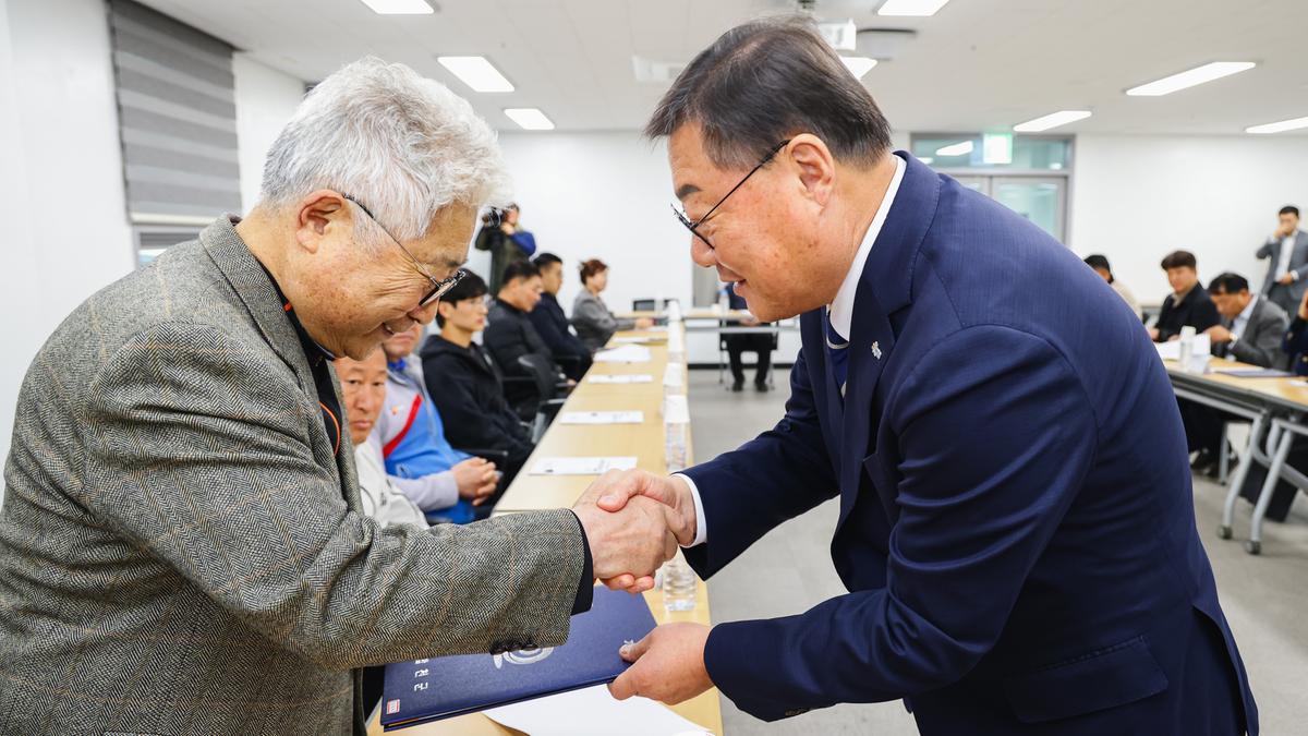제24회 합천벚꽃마라톤대회 본부구성 및 위촉식