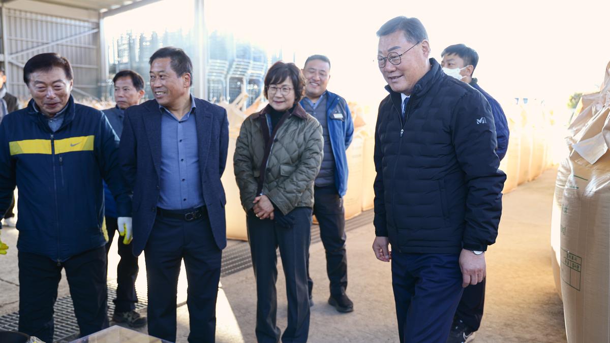 공공비축미곡 수매 현장 방문