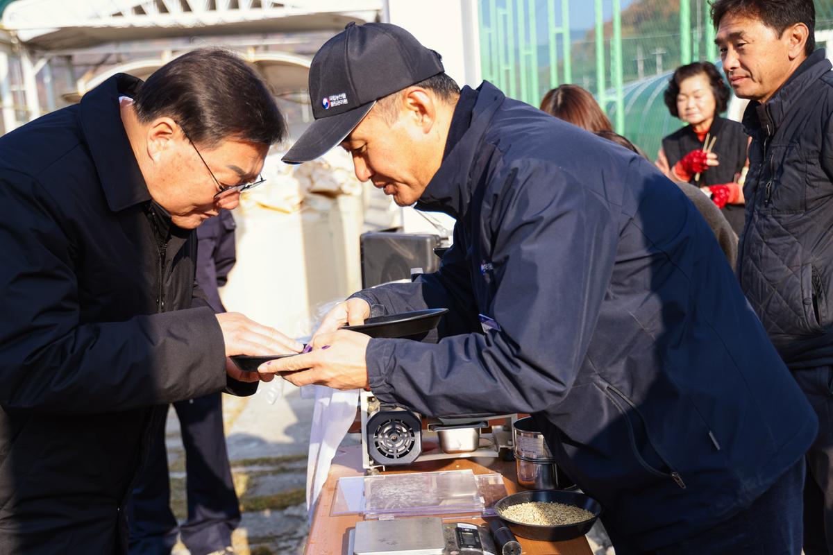 공공비축미곡 수매 현장 방문_가회