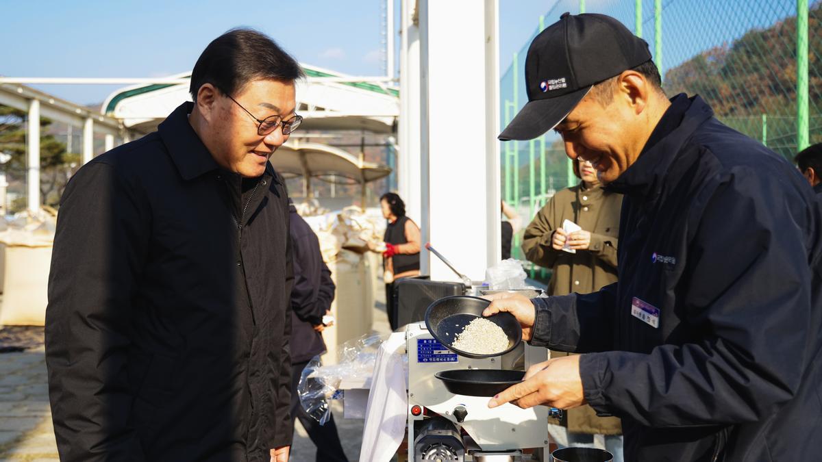 공공비축미곡 수매 현장 방문_가회