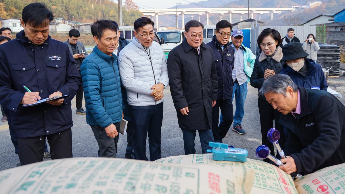 공공비축미곡 수매 현장 방문_대양
