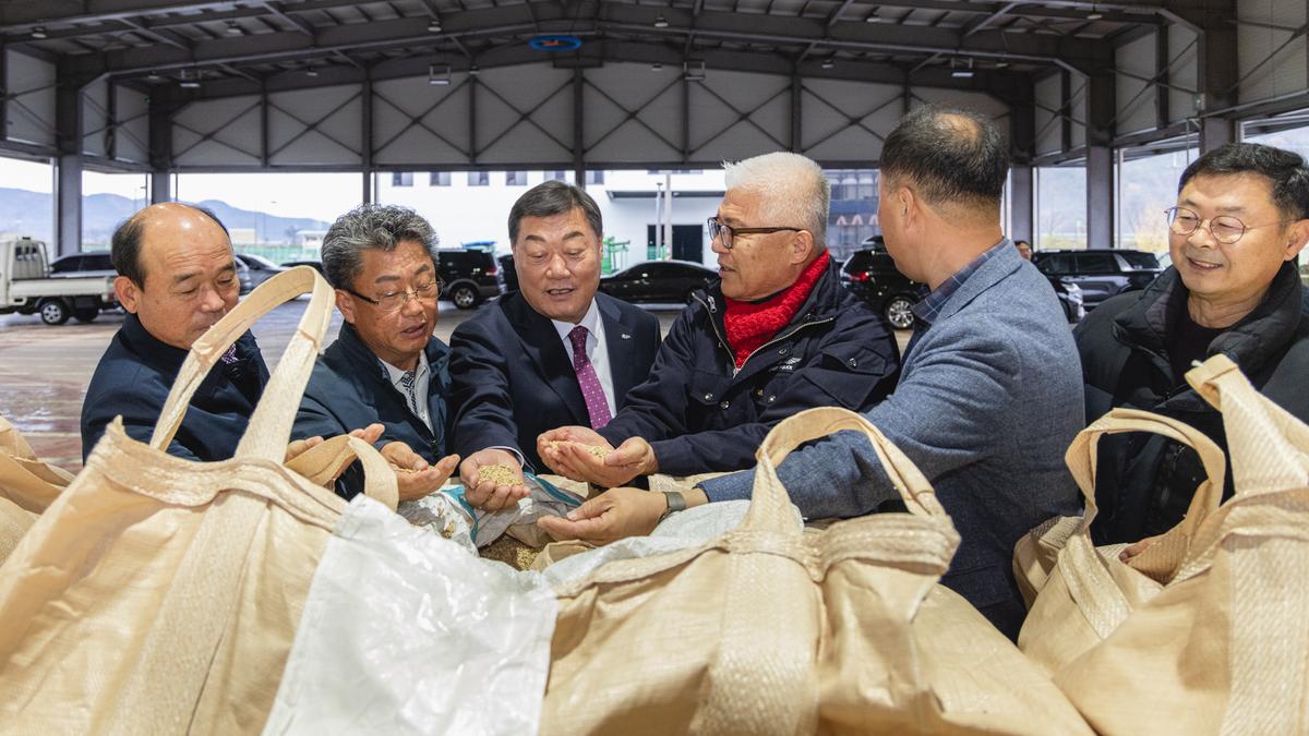 공공비축미곡 수매 현장 방문_적중
