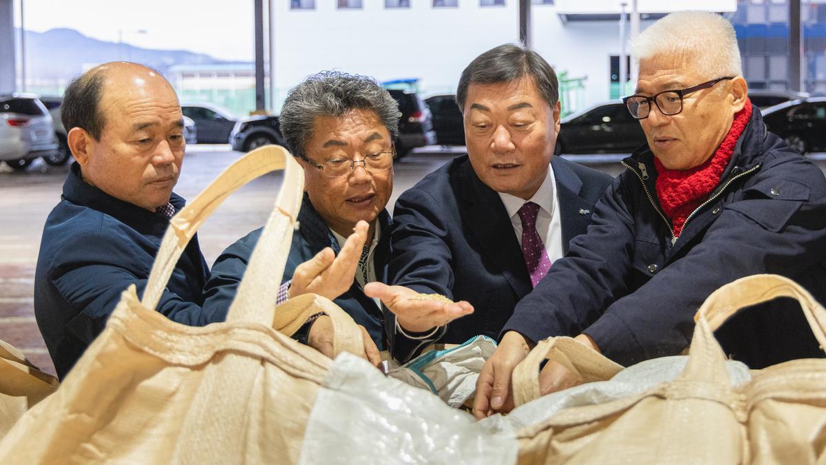 공공비축미곡 수매 현장 방문_적중