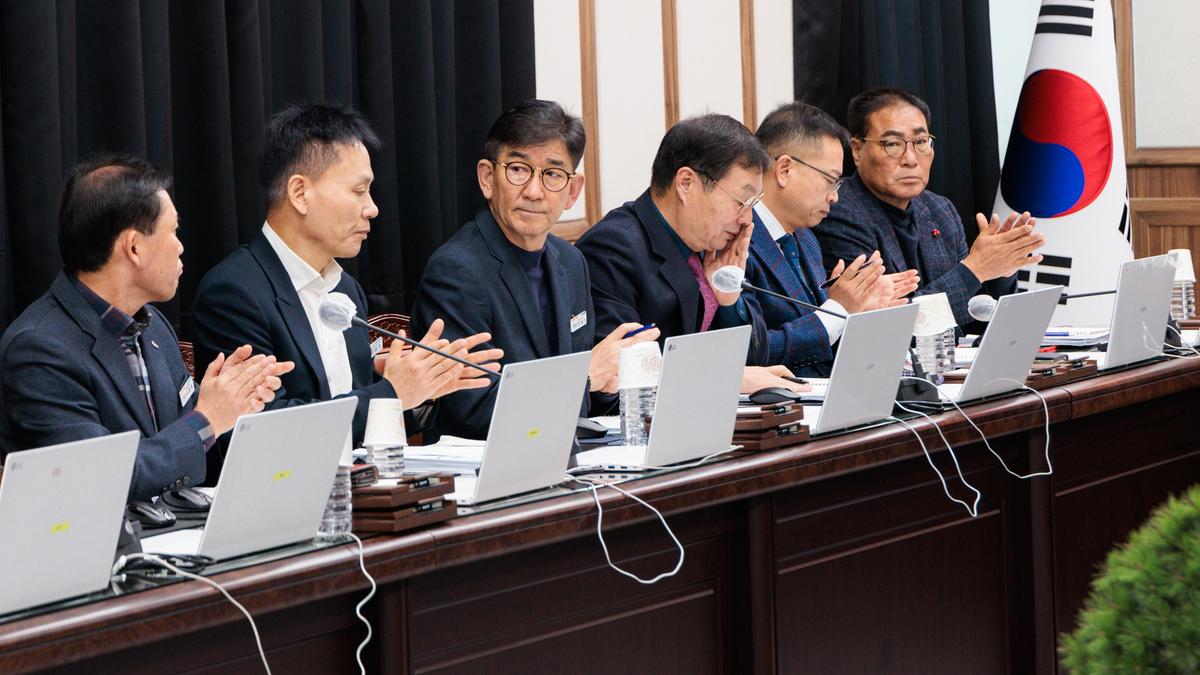 군수 주재 확대 간부회의
