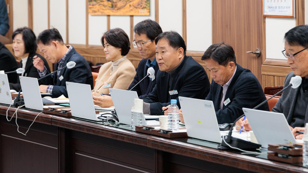 군수 주재 확대 간부회의