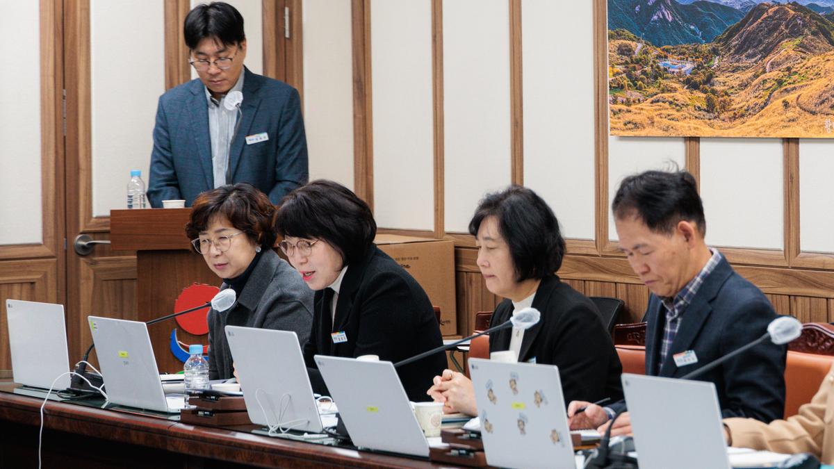 군수 주재 확대 간부회의