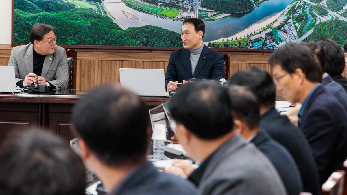 군수 주재 확대 간부회의