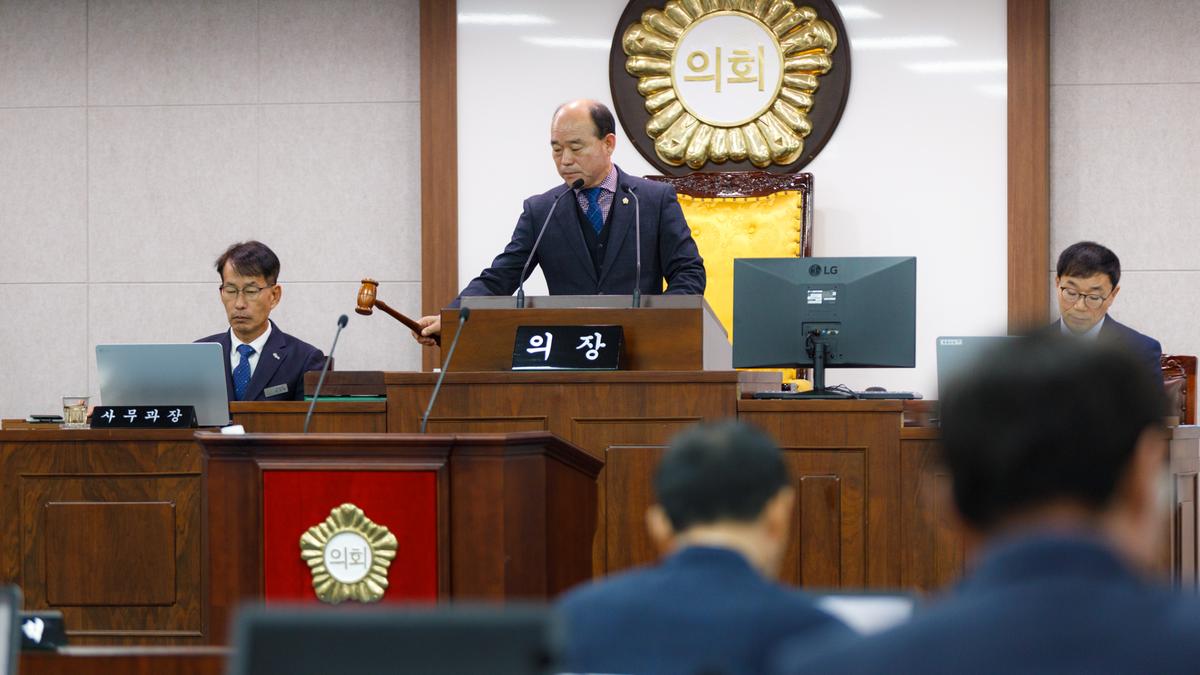 제286회 합천군의회 제2차 정례회 제3차 본회의
