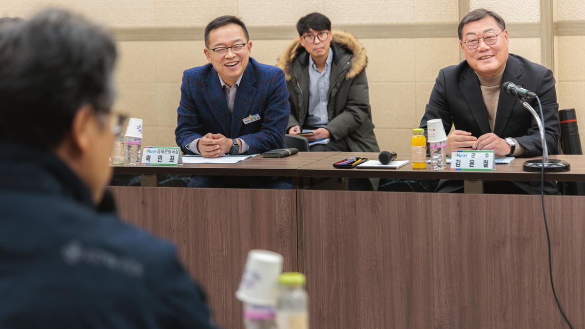부산지방국토관리청장 방문