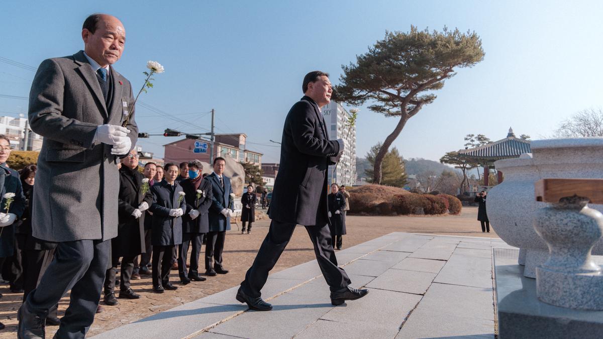 3.1독립운동 기념탑 참배