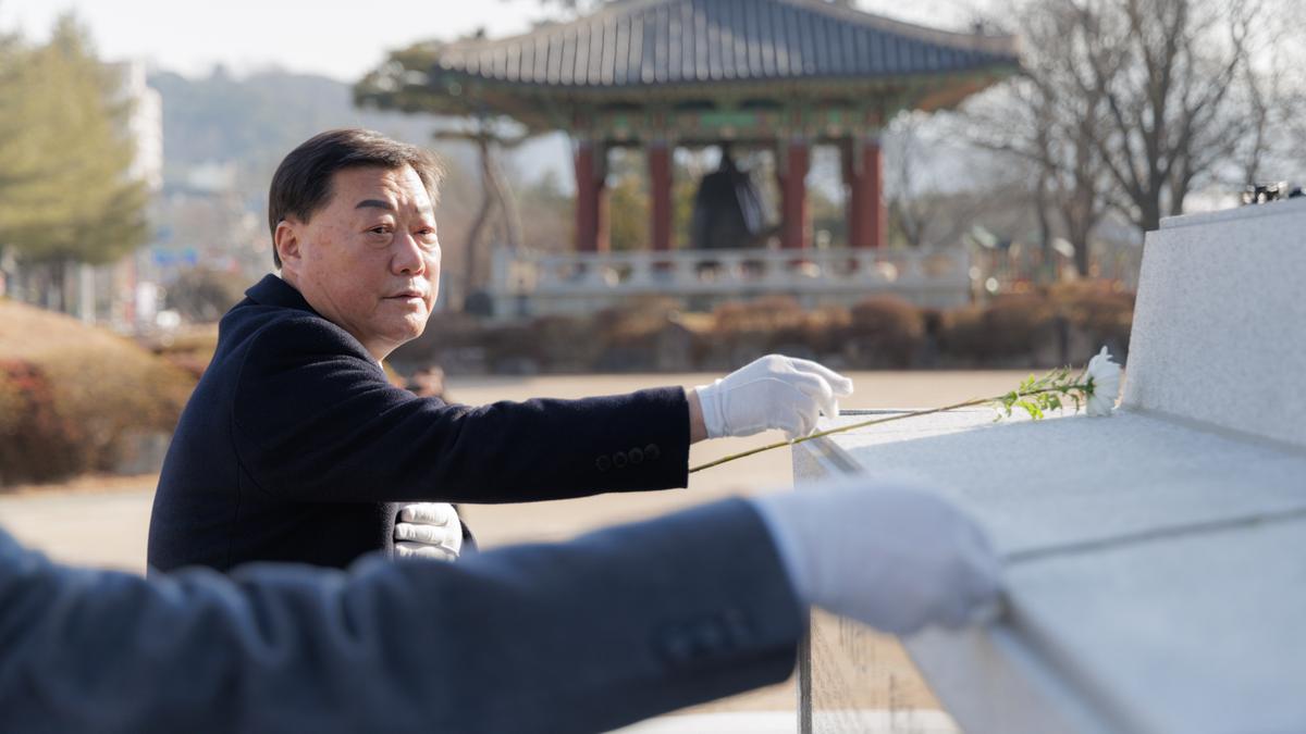 3.1독립운동 기념탑 참배