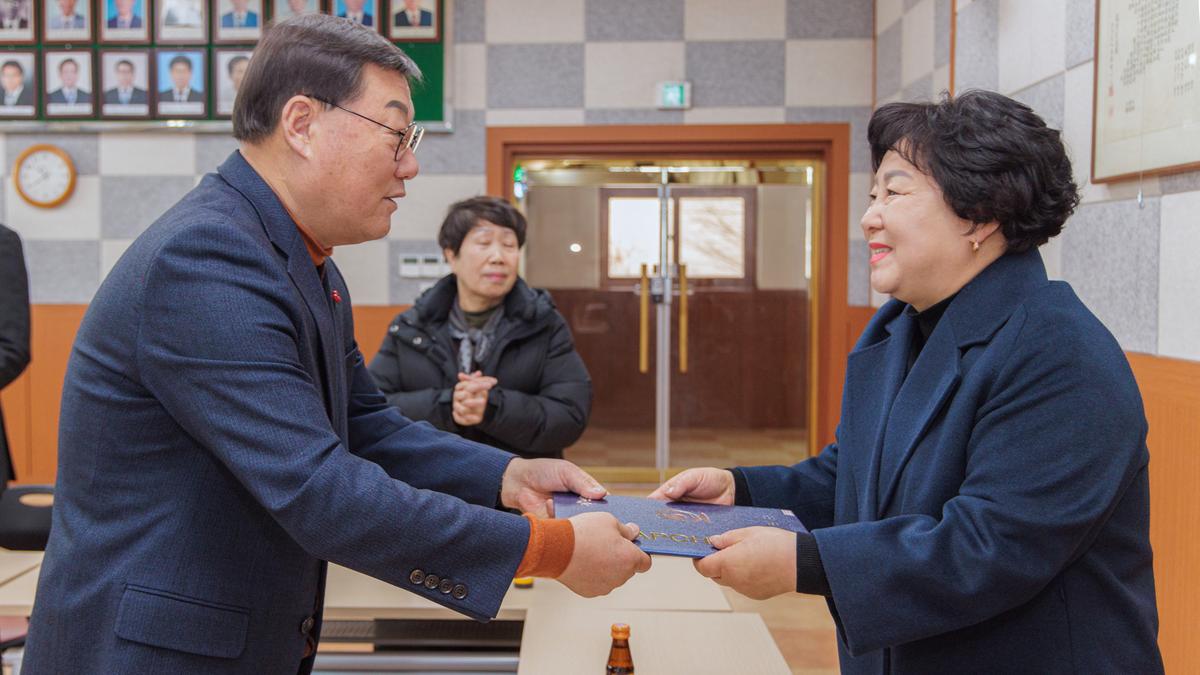 초계면 주민자치회 전환 위원 위촉식
