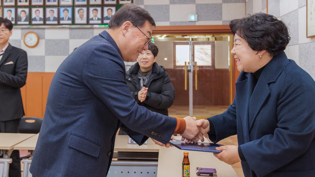 초계면 주민자치회 전환 위원 위촉식