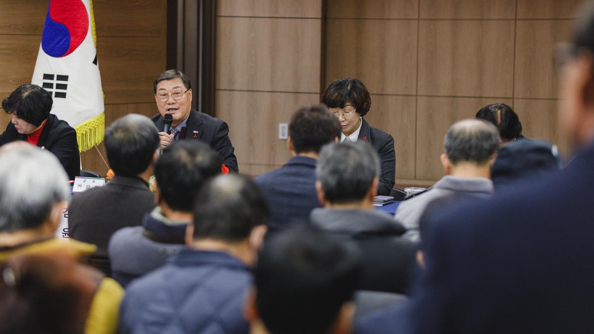 군민과의대화 - 합천읍