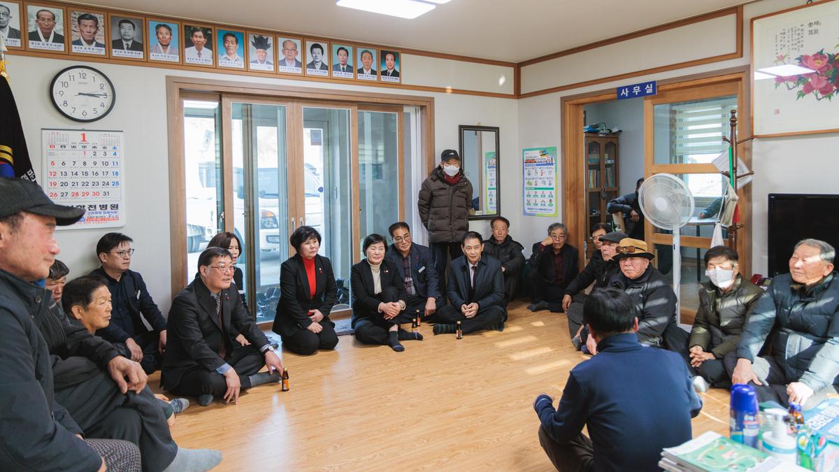군민과의대화 - 용주면