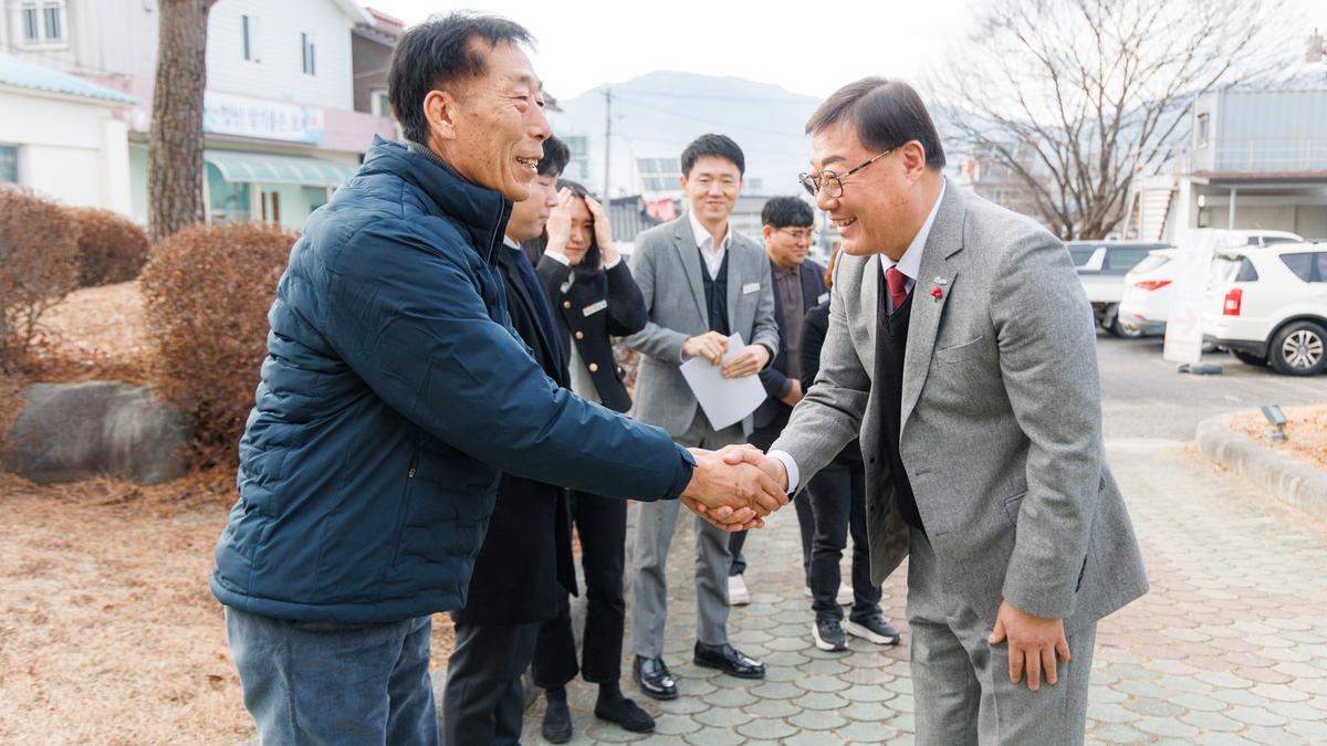 군민과의대화 - 초계면