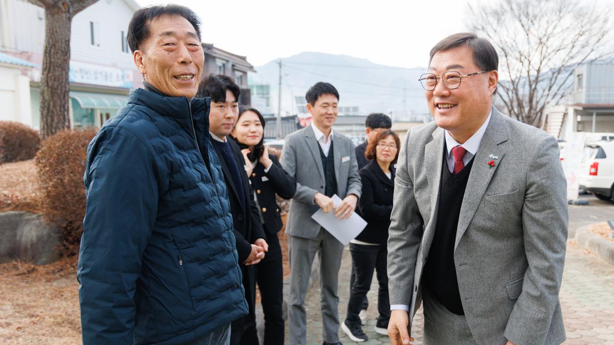 군민과의대화 - 초계면