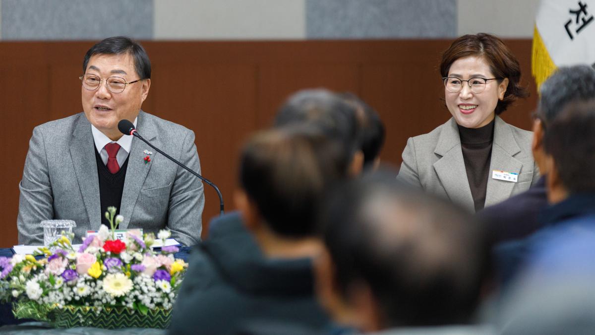 군민과의대화 - 초계면
