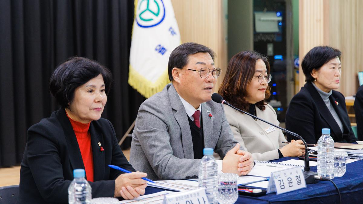 군민과의대화 - 율곡면